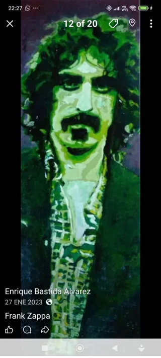 Cuadro Original Músicos 20x60cm