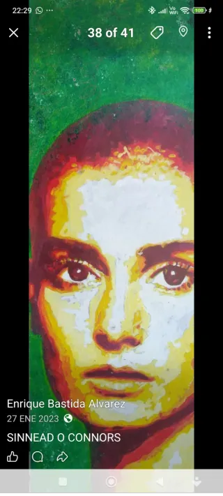 Cuadro Original Músicos 20x60cm