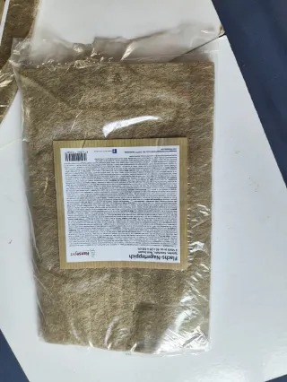 Alfombra lecho cáñamo mascotas