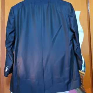 Traje de boda negro y azul el chaleco va aparte