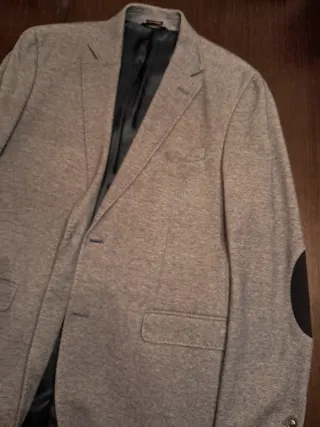 Americana azul claro