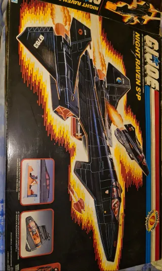 G.I. Joe Night Raven S3P Avión Juguete