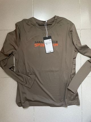 Camiseta Zara Speed Run Talla XS