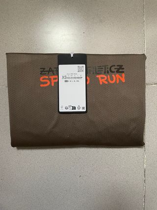 Camiseta Zara Speed Run Talla XS