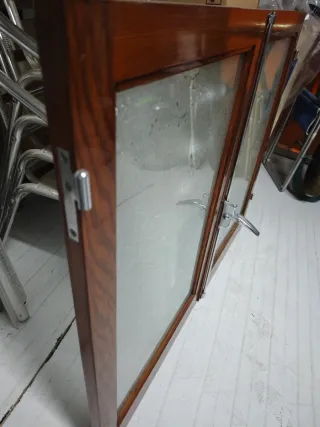 Ventana de madera 2 hojas