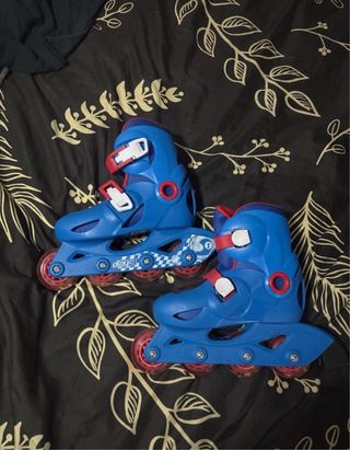 Patines en línea niño y protectores