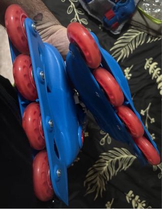 Patines en línea niño y protectores