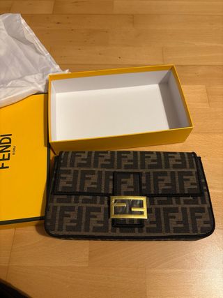 Bolso Fendi Mujer Amarillo Nuevo