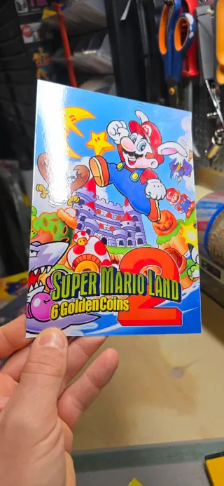 Poster Mario Land 1-2 Mario Bros 3 e Mario World