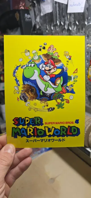 Poster Mario Land 1-2 Mario Bros 3 e Mario World