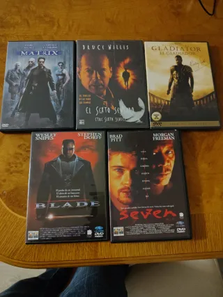 Lote 5 Películas DVD