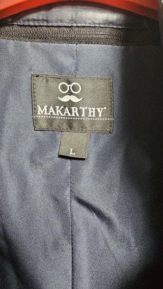 Abrigo Makarthy Acolchado Azul Talla L