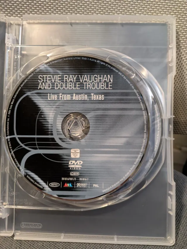 Stevie Ray Vaughan DVD + CD Live From Austin,Texas