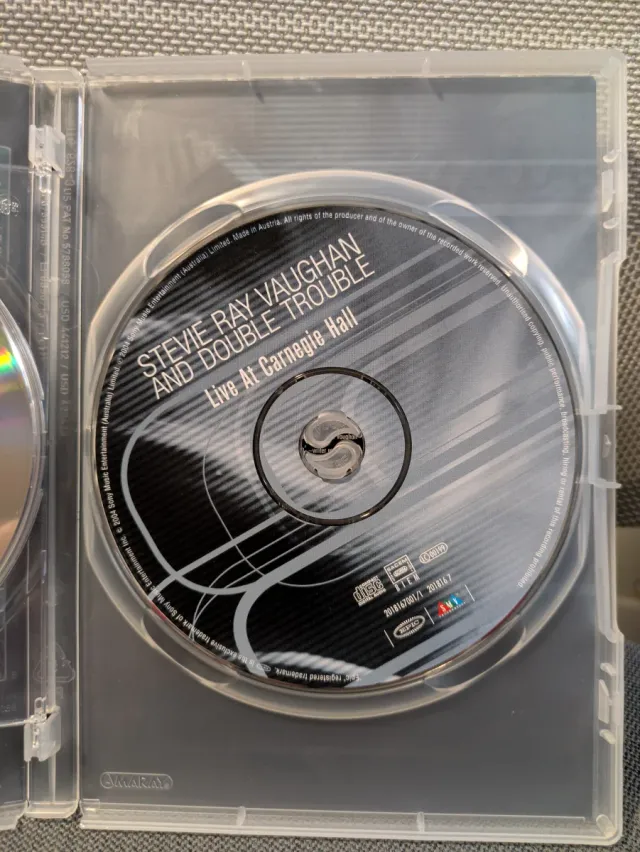 Stevie Ray Vaughan DVD + CD Live From Austin,Texas