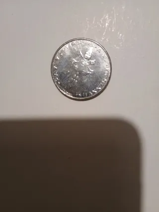 Moneta 50 Lire CDV anno 1977