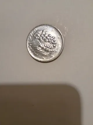 Moneta 50 Lire CDV anno 1977