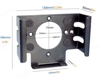Soporte Mac Mini M4 2024 Negro