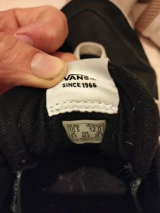 Zapatillas Vans Negras