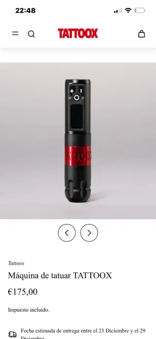 Máquina Tatuar TATOOX