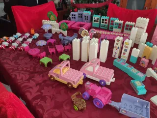 Lote Tente Hello Kitty y Bloques Construcción