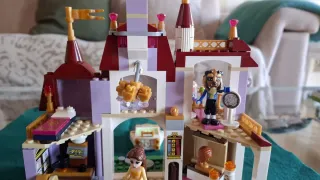 Juguete tipo Lego La bella y la bestia