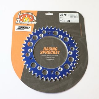 Piñón Moto 42T Moto Master SP Azul