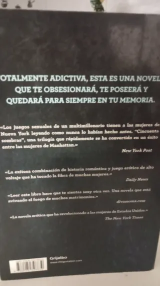 Trilogía Cincuenta sombras de Grey