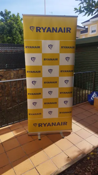 Roll Up Publicitario Ryanair