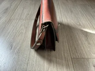 Bolso Piel Vintage Marrón