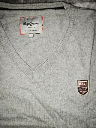 Jersey Pepe Jeans Gris V-Neck
