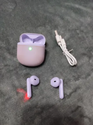 Auriculares Bluetooth Lila