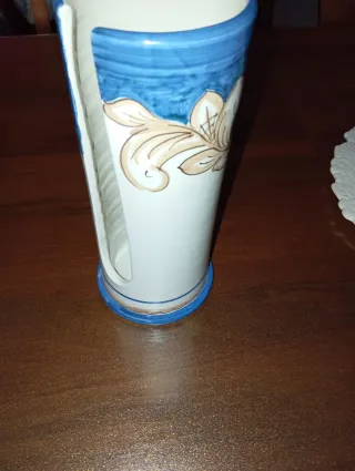 Tris Maiolica: Orologio, Portabicchieri, Piatto