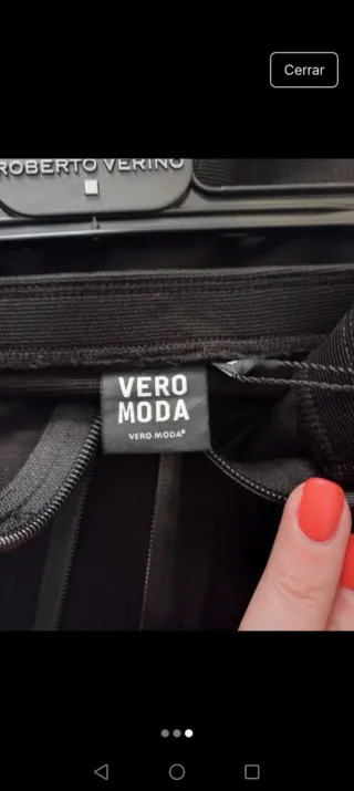 Falda VERO MODA Negra