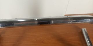 Manillar de bicicleta de acero cromado