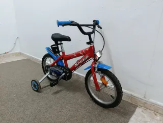 Bicicleta Speed 14 pulgadas con ruedines