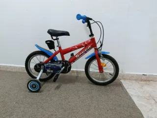 Bicicleta Speed 14 pulgadas con ruedines