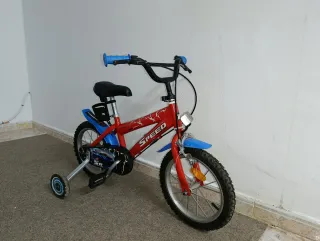 Bicicleta Speed 14 pulgadas con ruedines