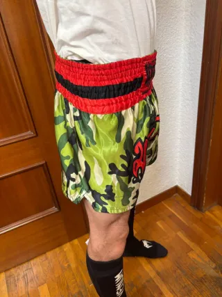 Pantalones Muay Thai Kickboxing K1 Redglove Camo