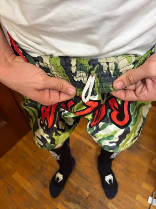 Pantalones Muay Thai Kickboxing K1 Redglove Camo