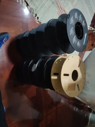 Bobinas de filamento vacías