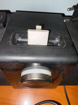 Altavoz Logitech iPod/iPhone Negro