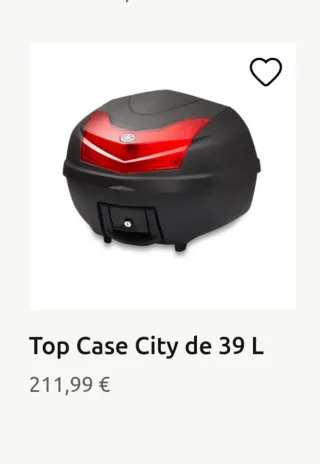 Maleta Top Case City Yamaha 39L