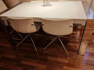 Conjunto de cuatro sillas silla Arper Catifa 46