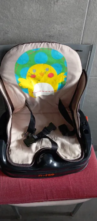 Trona portátil plegable con bolsa