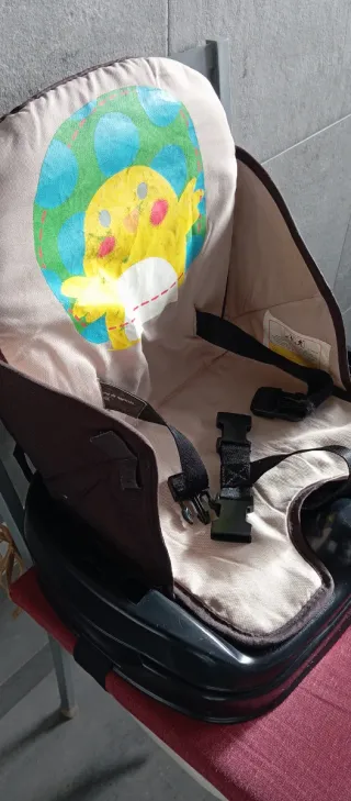 Trona portátil plegable con bolsa