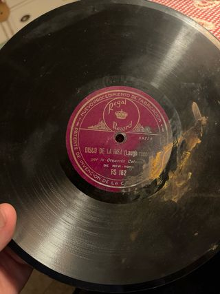 4 Discos de Gramófono