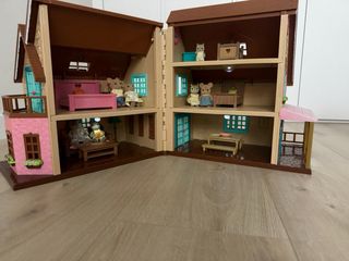 Casa Sylvanian Families con figuras