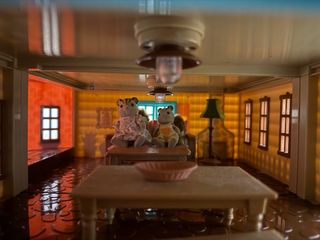 Casa Sylvanian Families con figuras