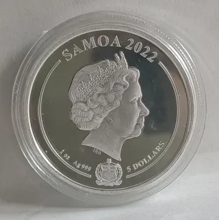 4 Monete d'Argento 1oz Looney Tunes Samoa