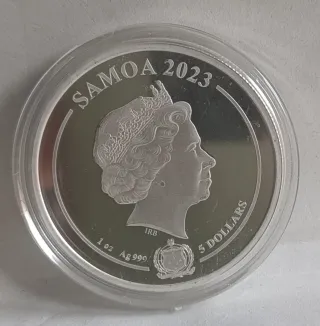 4 Monete d'Argento 1oz Looney Tunes Samoa